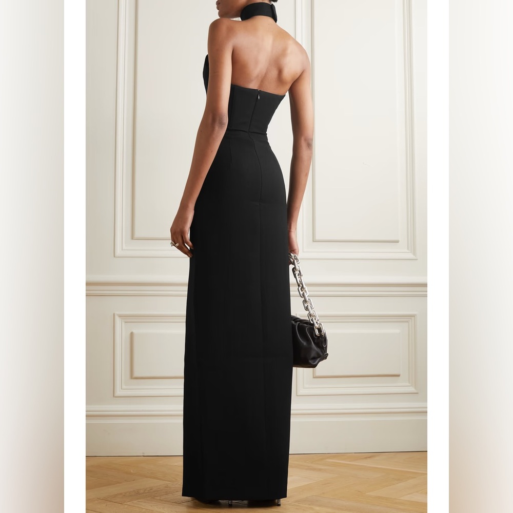 Monot off-the-shoulder crepe maxi dress - Picture 4 of 4